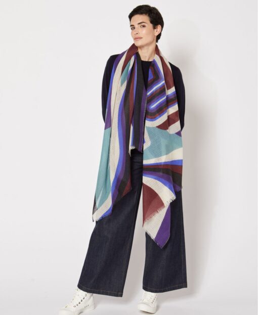 【20%】Mapoesie / foulard New Wave (Ultra Violet) - Image 2