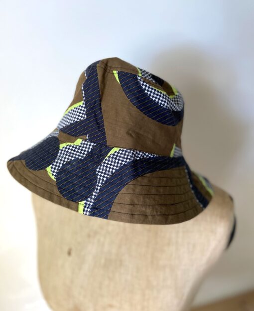 Mapoesie / nino monogramme bucket hat (Kaki)