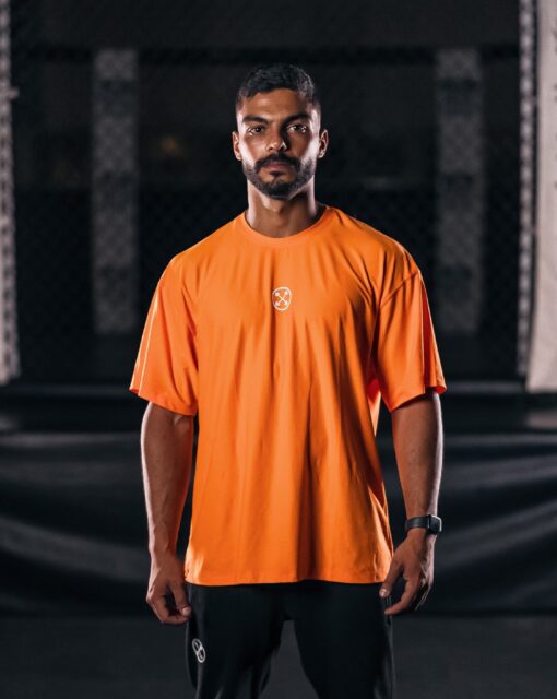 ULTRA Oversized Bar-Basic T-Shirt [Nano-Mesh]