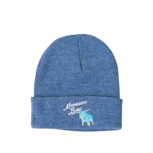 Minnesota Babe Winter Beanie Hat - Image 2