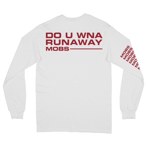 Do U Wna Runaway Longsleeve (White) - Image 2