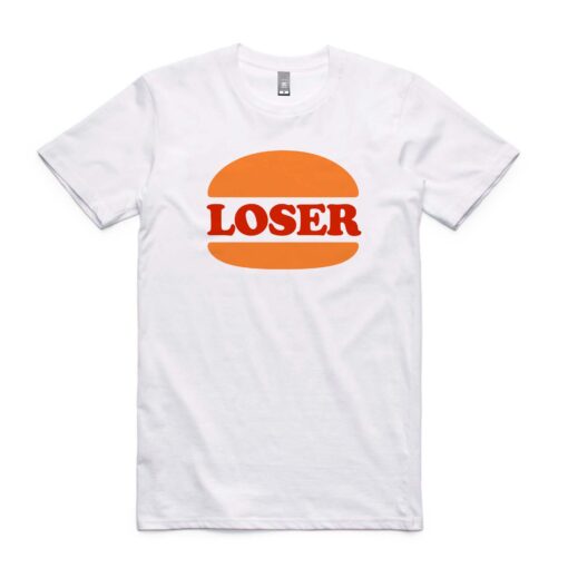 Burger Tee (White)