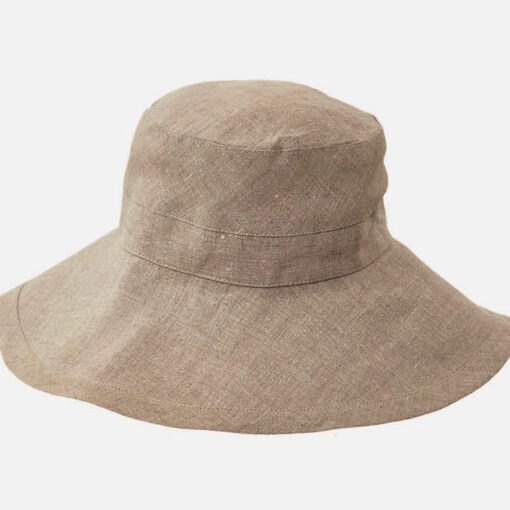 Loge Linen Hat (Natural) - Image 2