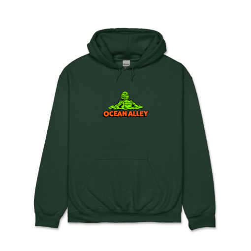 Ocean Man Hood (Forest Green)