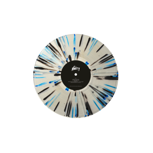 Not Without My Ghosts 12" Vinyl (Clear w/ Heavy Blue & Black Splatter) - Image 2