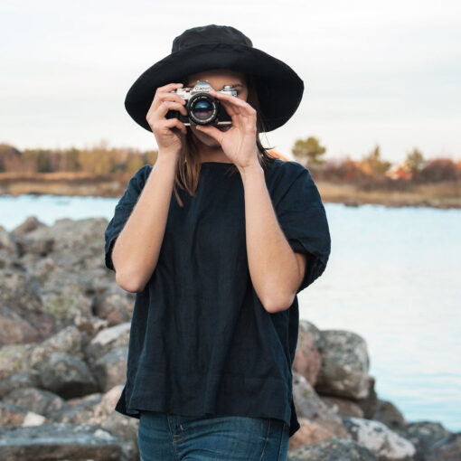 Loge Linen Hat (Nuit) - Image 5