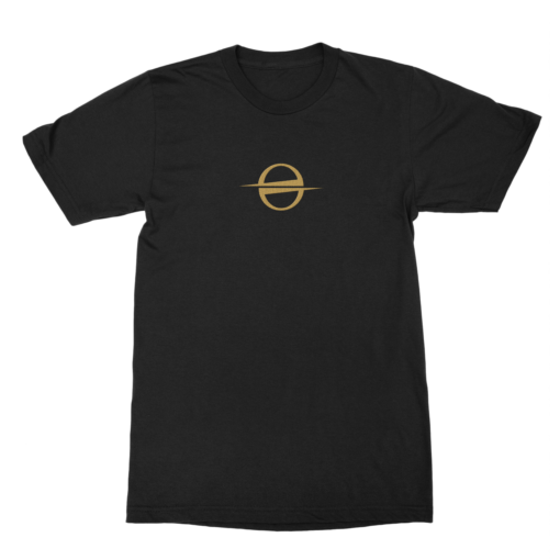 Embroidered Logo Tee (Black)