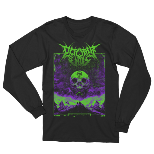 Skull Monument Longsleeve (Black)