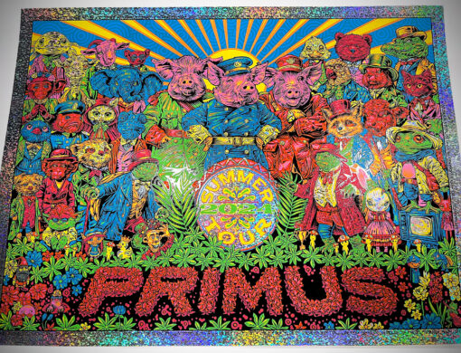 Sparkle Foil to 75 - PRIMUS - Tour Poster 2024 - Image 2