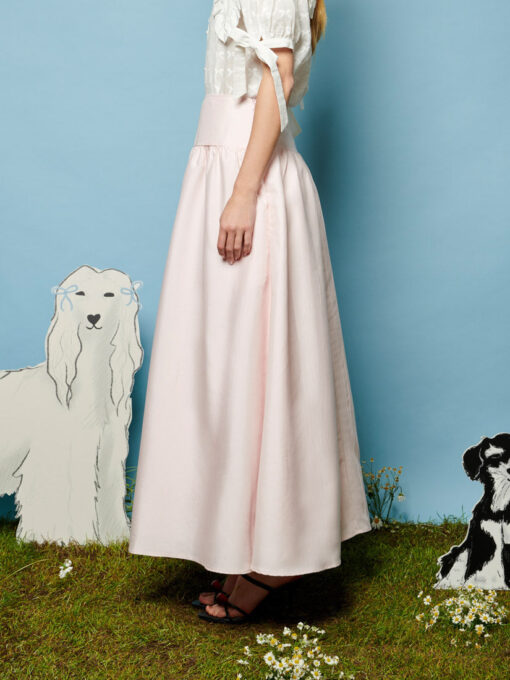 Tilly Taffeta Midi Skirt - Image 2