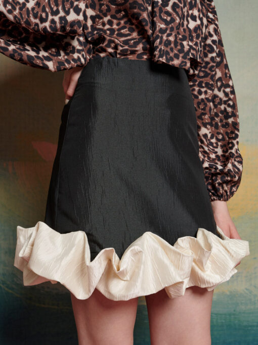 Avante Taffeta Mini Skirt - Image 5