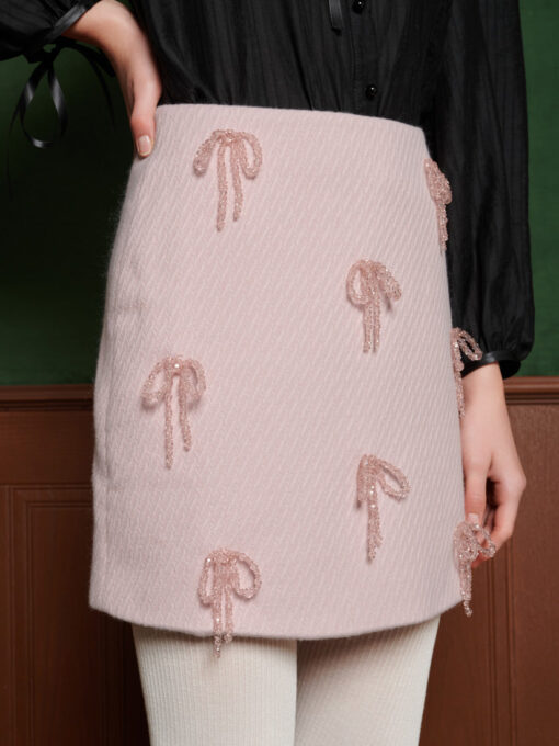 Alpine Bow Mini Skirt - Image 5