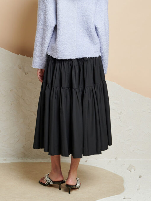 Ghospell  Harriet Tiered Midi Skirt - Image 4