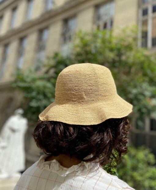 Sophie Digard / raffia hat (H001/CRUF/5/R)