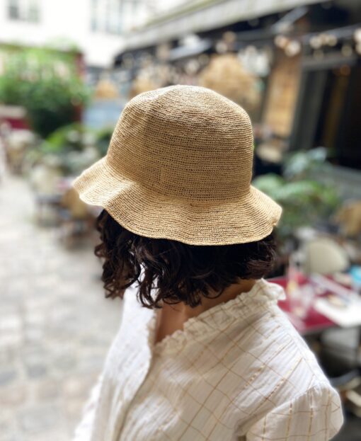 Sophie Digard / raffia hat (H001/CRUF/5/R) - Image 3