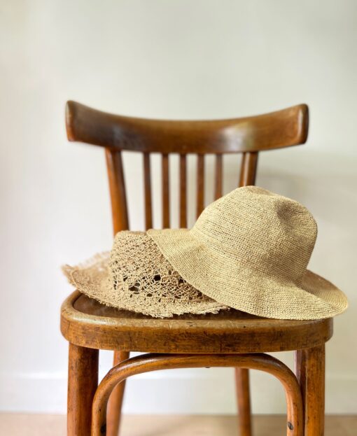 Sophie Digard / raffia hat (H001/CRUF/5/R) - Image 4