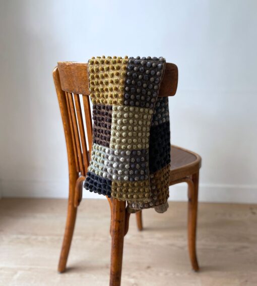 Sophie Digard / wool scarf (E4002/L/MR) - Image 3