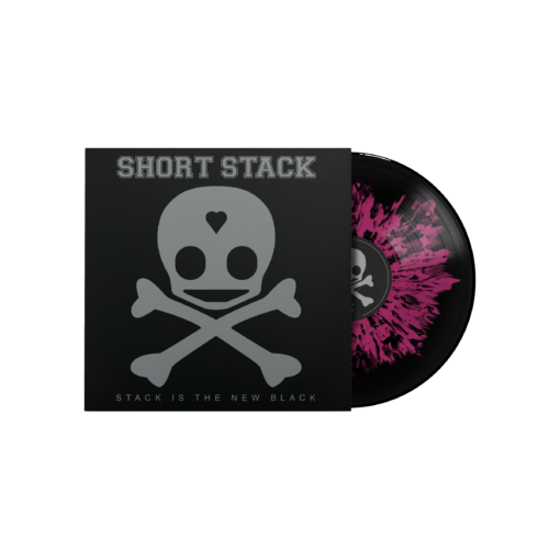 Stack Is The New Black 12" Vinyl (Pink/Black Smash) with FREE Live4 7" Vinyl (Recycled Red) - Image 2