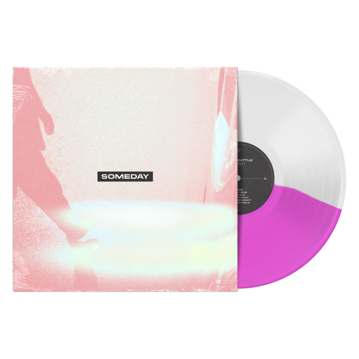 Someday 12" Vinyl (Half White/Half Hot Pink)