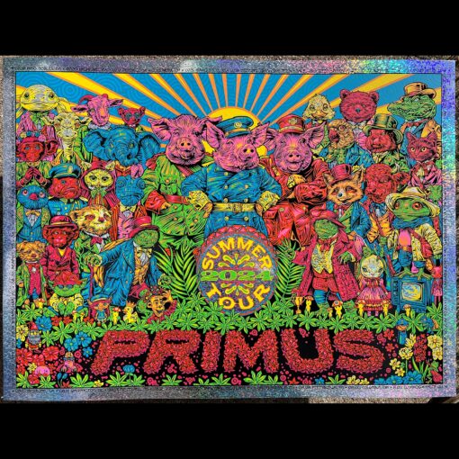 Sparkle Foil to 75 - PRIMUS - Tour Poster 2024