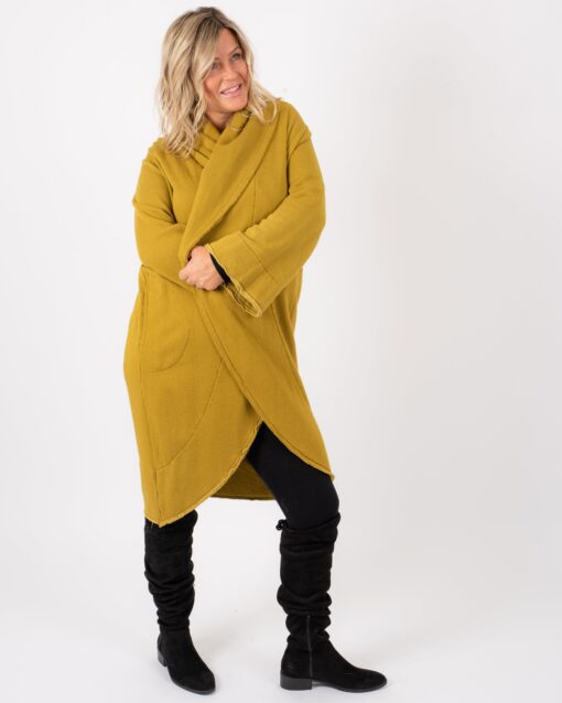 Long Wrap Coat - Image 5