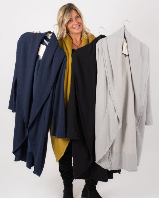 Long Wrap Coat - Image 7