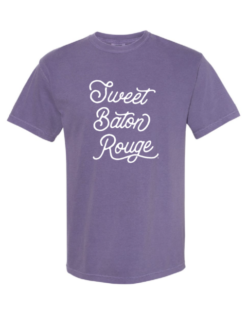 Sweet Baton Rouge  Neon T-Shirt - Image 3