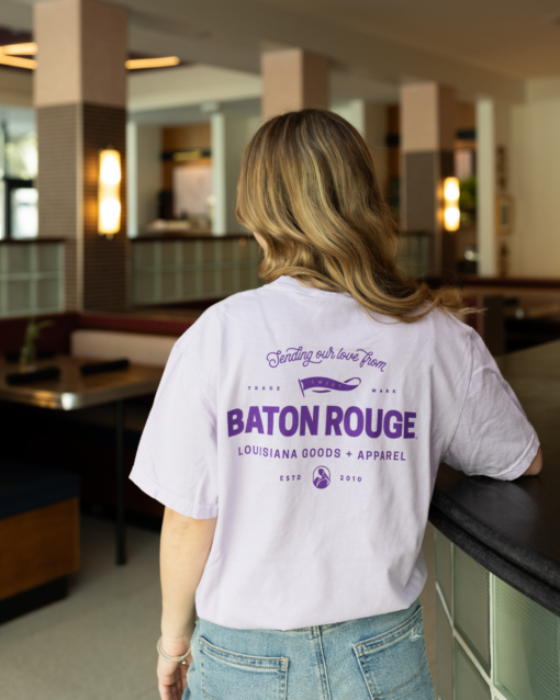 Sweet Baton Rouge  Emblem Pocket T-Shirt