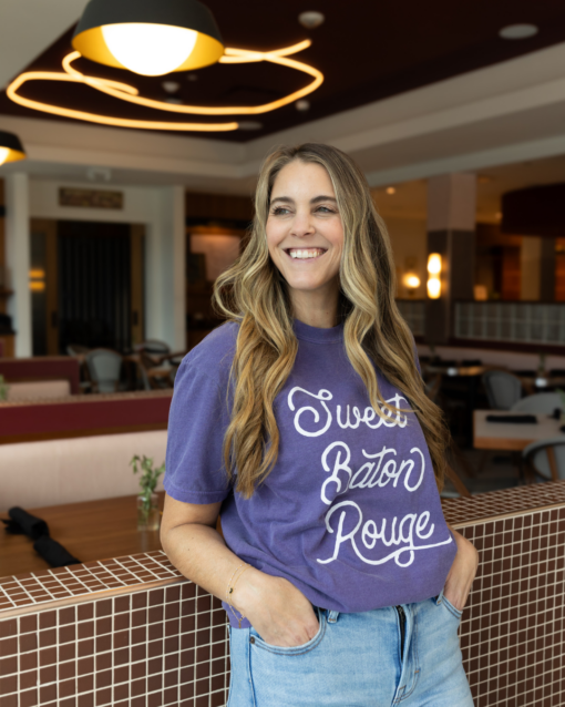 Sweet Baton Rouge  Neon T-Shirt - Image 2