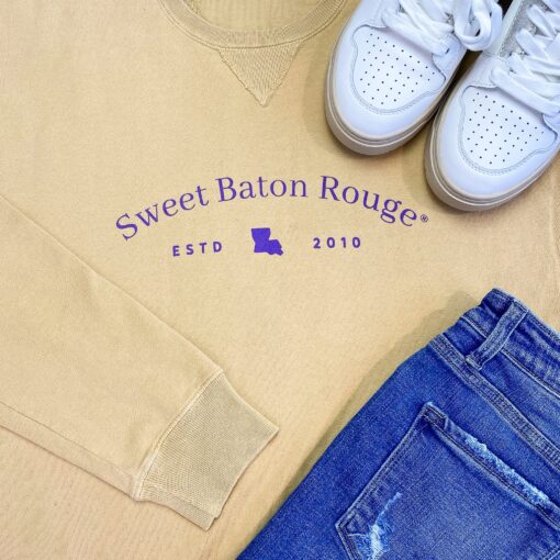 Sweet Baton Rouge  Travels Sweatshirt - Image 3