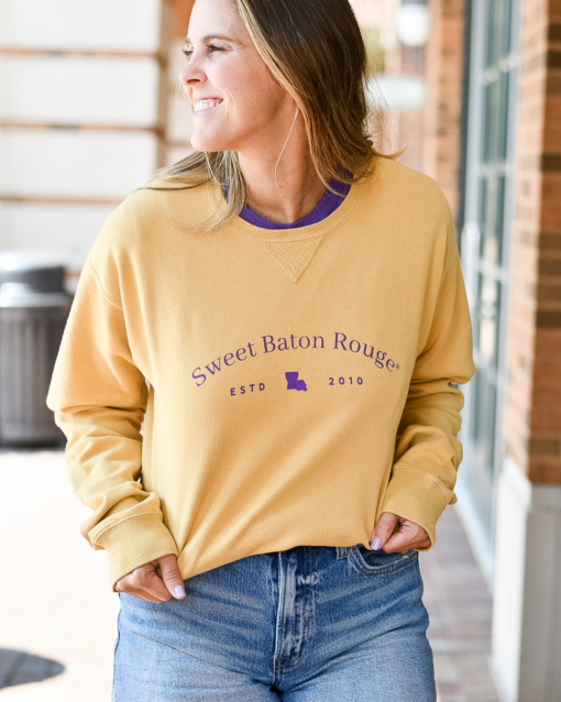 Sweet Baton Rouge  Travels Sweatshirt - Image 5