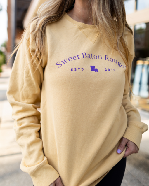 Sweet Baton Rouge  Travels Sweatshirt