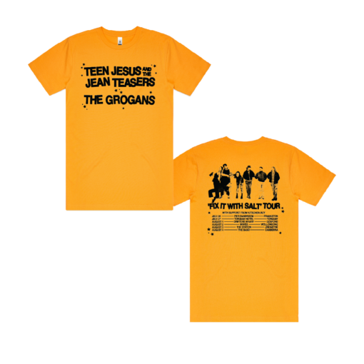 TJJT & The Grogans Tour Tee Gold