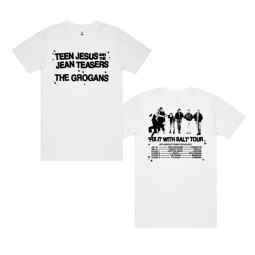 TJJT & The Grogans Tour Tee White