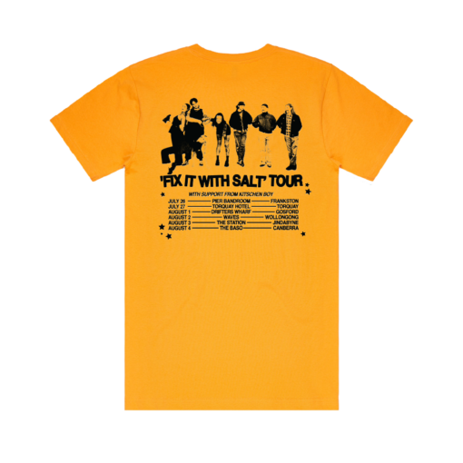 TJJT & The Grogans Tour Tee Gold - Image 2