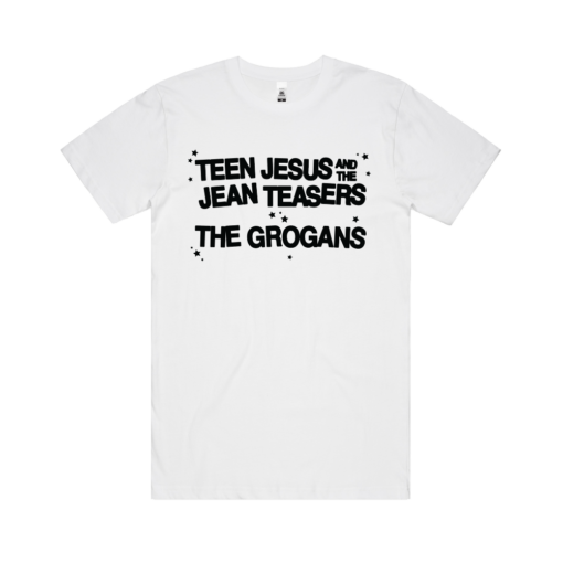 TJJT & The Grogans Tour Tee White - Image 2