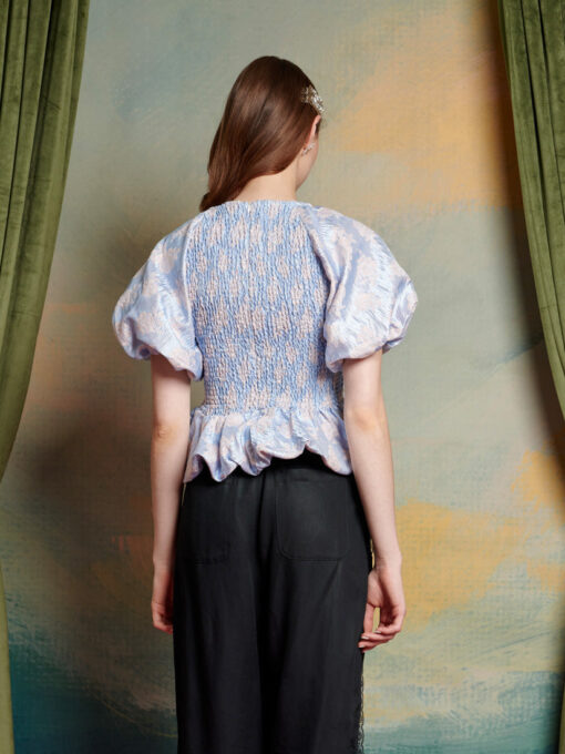 Alexander Jacquard Bow Top - Image 3