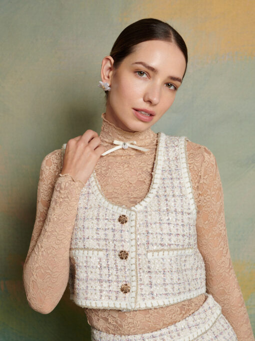 DREAM Duet Tweed Vest - Image 5