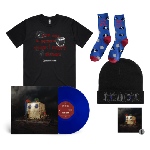 Those Who Dream / Fear T-Shirt, Digital Download, Socks, Beanie & Vinyl Bundle - Image 2