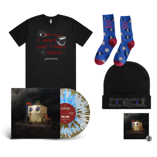 Those Who Dream / Fear T-Shirt, Digital Download, Socks, Beanie & Vinyl Bundle