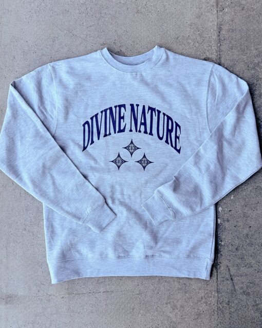 Divine Nature Anchor Crewneck Sweater