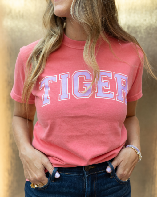 Tiger Block |  Geaux Pink