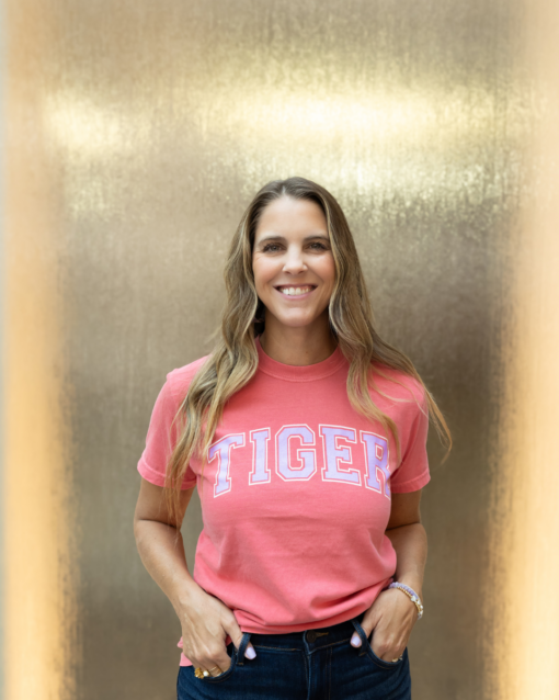 Tiger Block |  Geaux Pink - Image 3