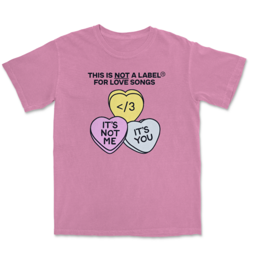 UNFD Candy Hearts Tee (Pink)