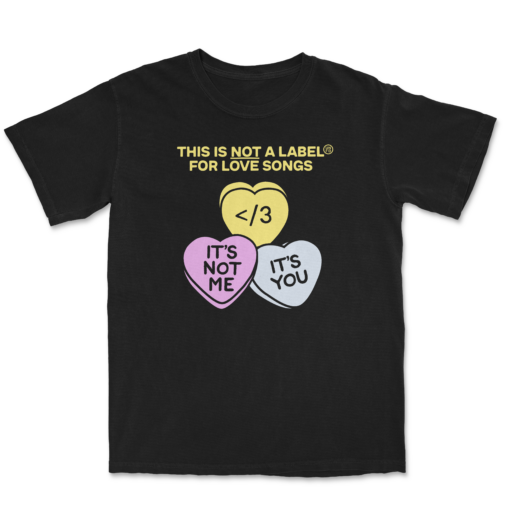 UNFD Candy Hearts Tee (Black)