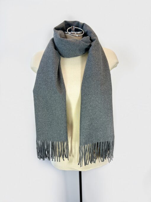 Fringe Cashmere Scarf - Image 2