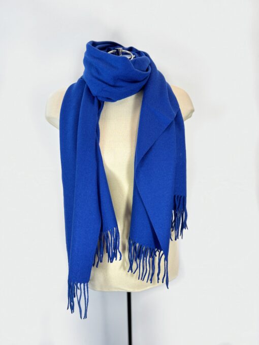 Fringe Cashmere Scarf - Image 9