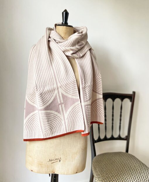 wolvis / scarf ANNI nude (beige pink / maxi) - Image 3