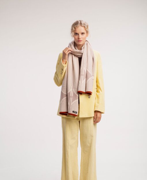 wolvis / scarf ANNI nude (beige pink / maxi) - Image 5