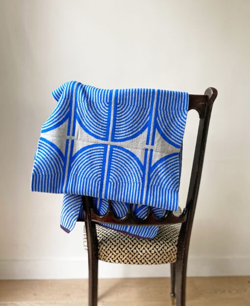 wolvis / scarf ANNI cobalt (blue / maxi) - Image 7